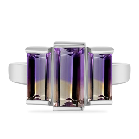 Anillo de Plata con Amatrino de Anahi