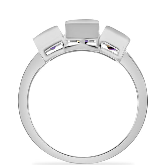 Anillo de Plata con Amatrino de Anahi