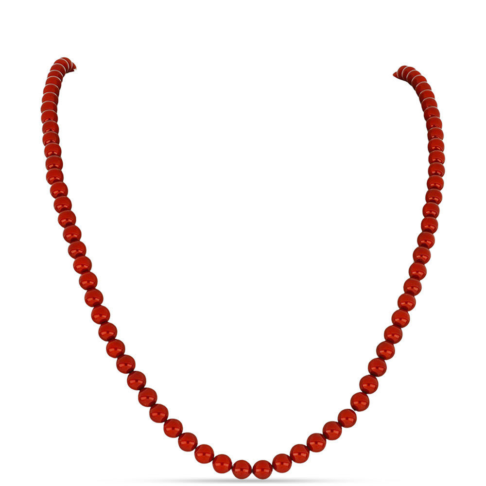 Collar Pepita con Perla roja de río 1 