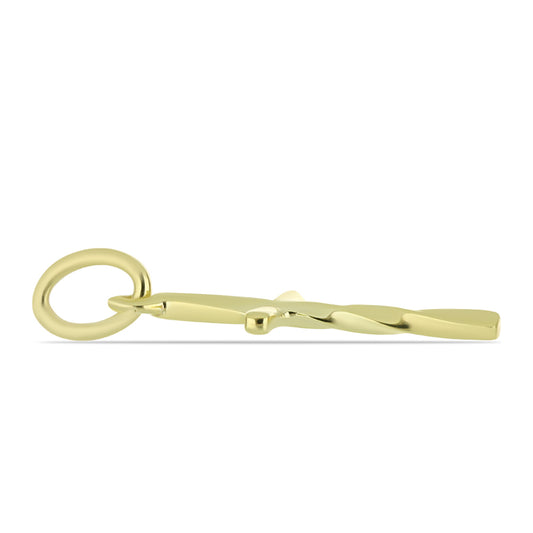 Cruz Colgante de Oro 9K