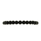 Pulsera de Plata Bañada en Oro con Ónix negro de Suwar