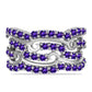 Anillo de Plata con Amatista de Marruecos