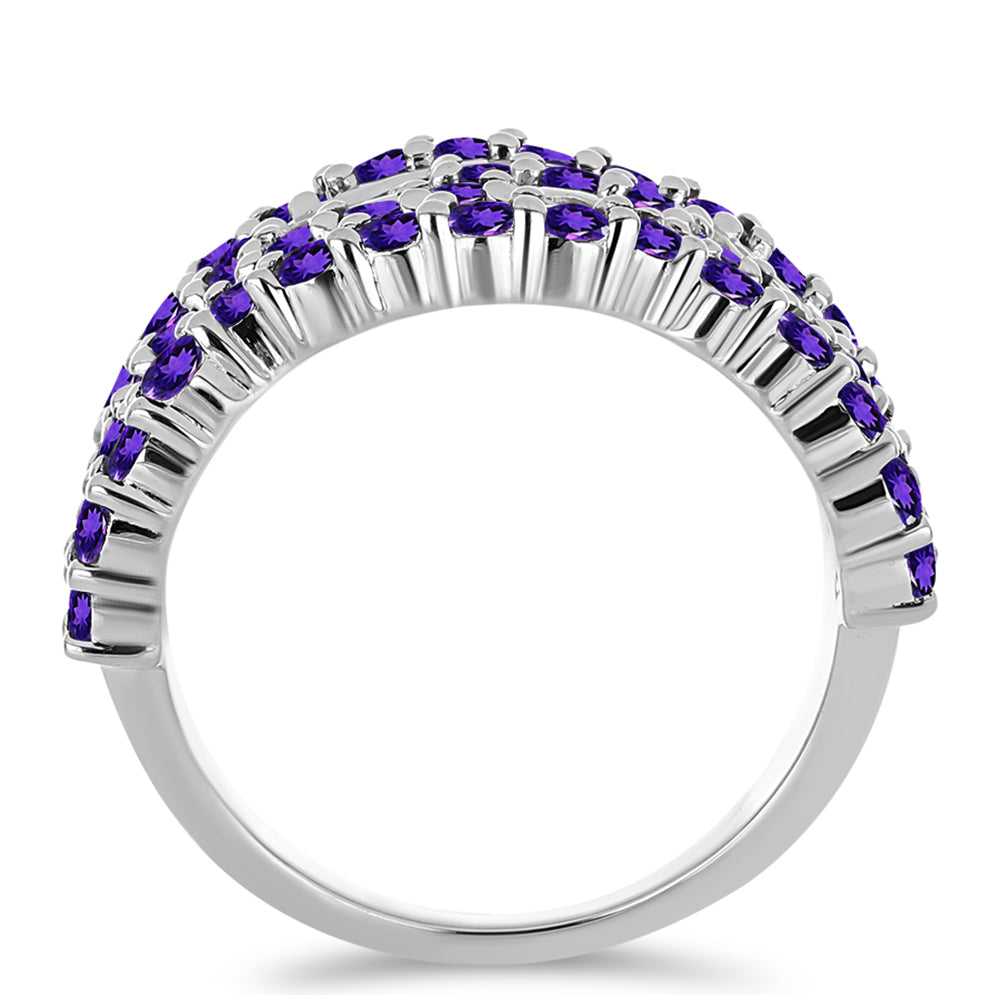 Anillo de Plata con Amatista de Marruecos 2 