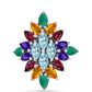 Anillo de Plata con Amatista de Marruecos y Ágata Verde