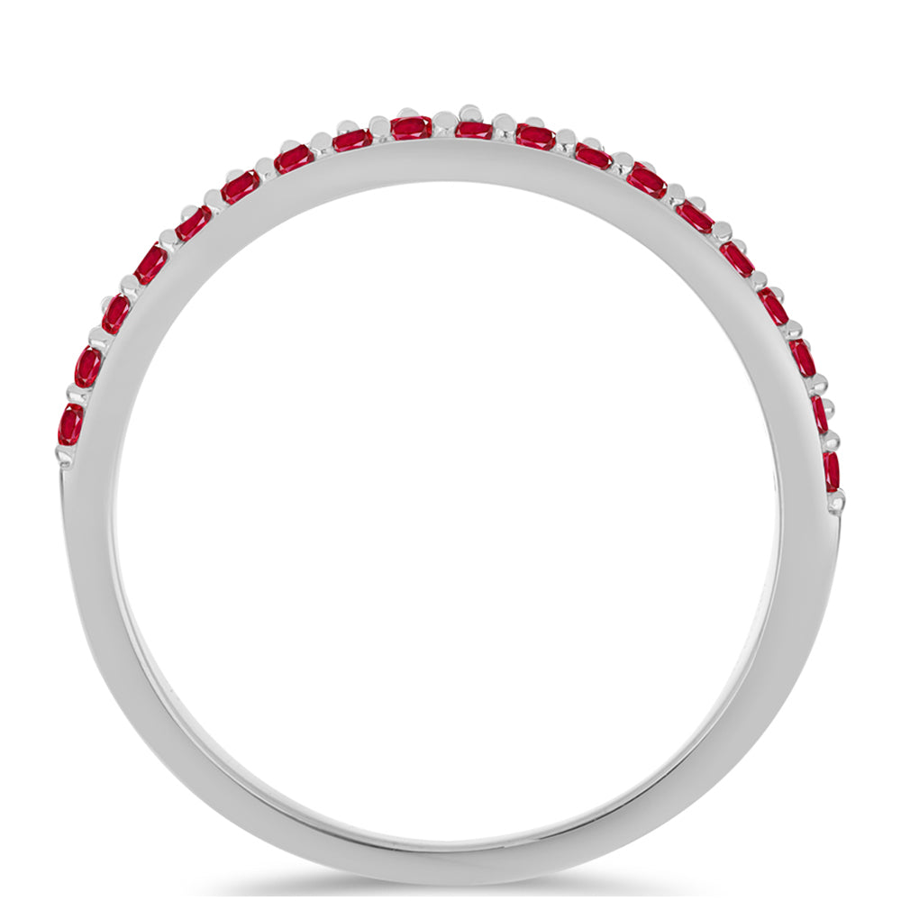 Anillo de Plata con Ágata Roja