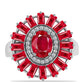 Anillo de Plata con Ágata Roja