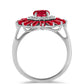 Anillo de Plata con Ágata Roja