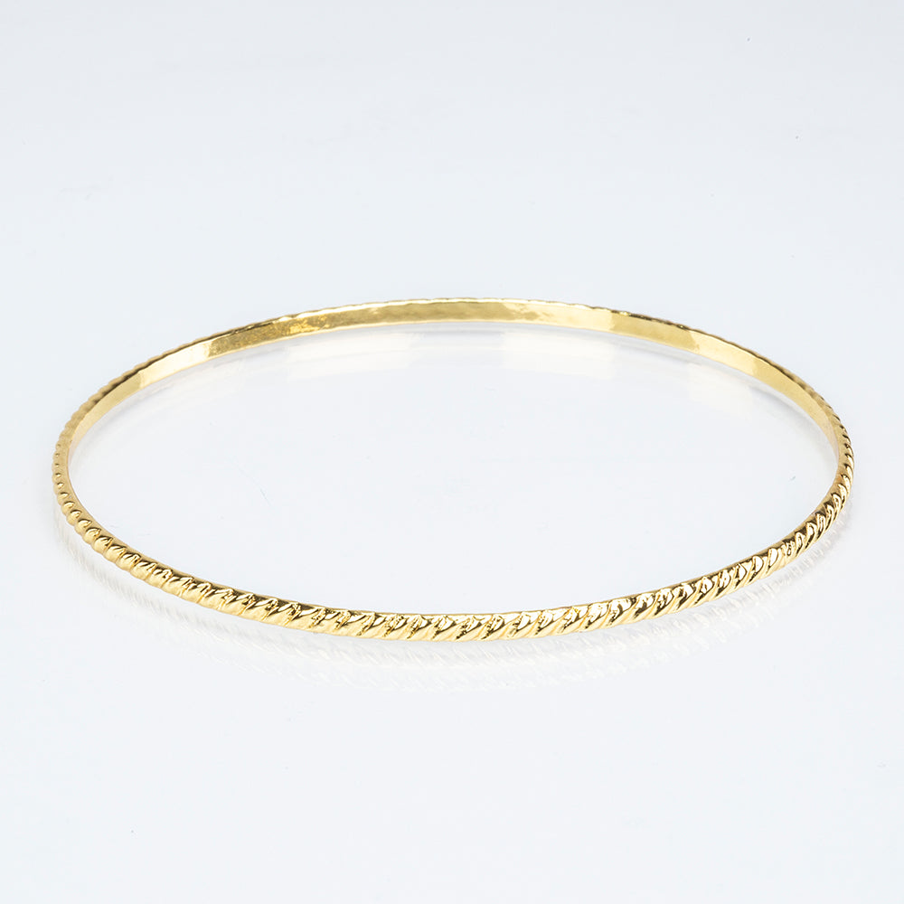 Pulsera de Aleación Bañado en Oro 2 