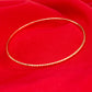 Pulsera de Aleación Bañado en Oro