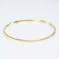 Pulsera de Aleación Bañado en Oro