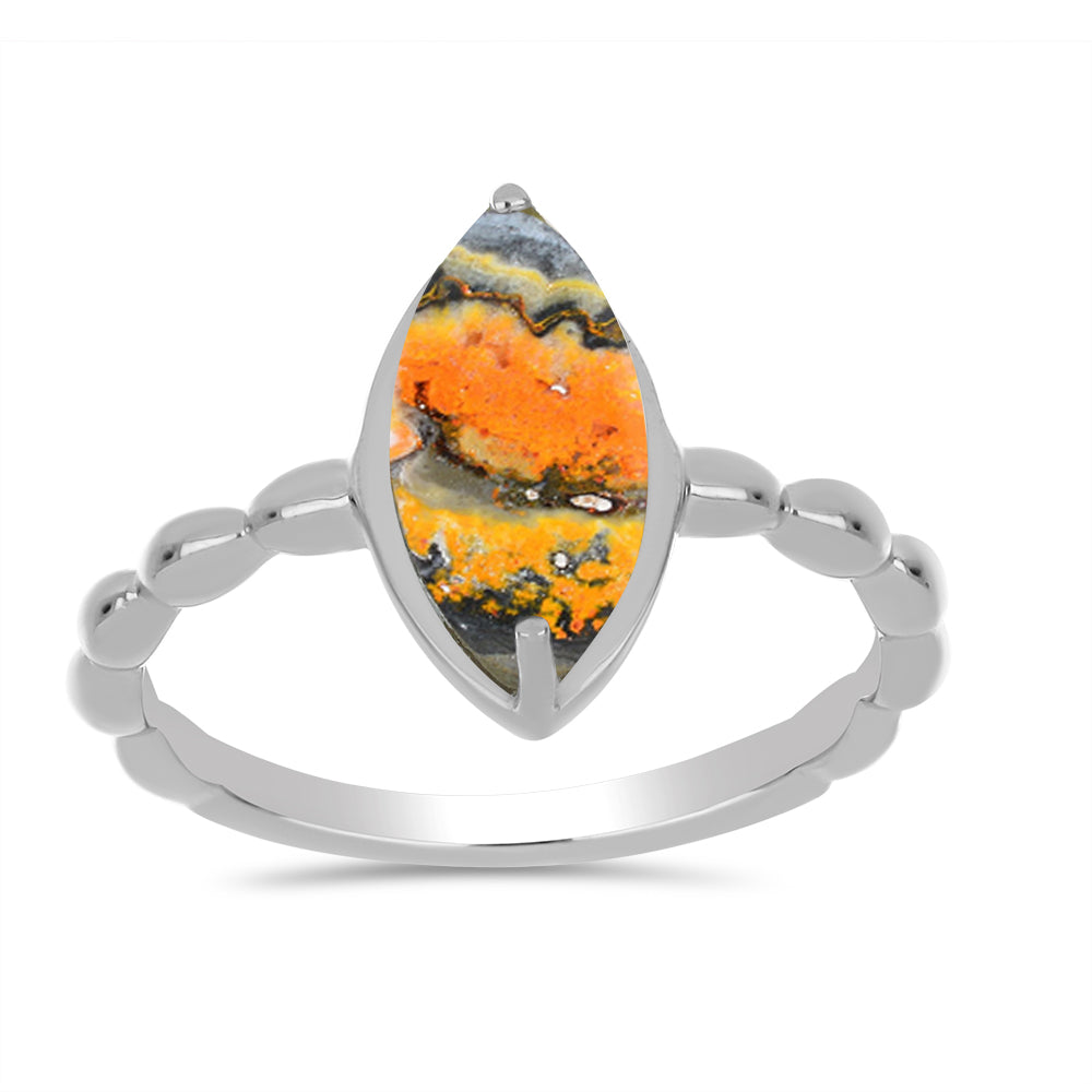 Anillo de Plata con Jasper de Bumble Bee 3 