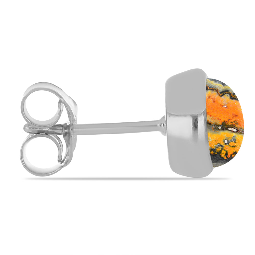 Pendientes de Plata con Jasper de Bumble Bee 2 