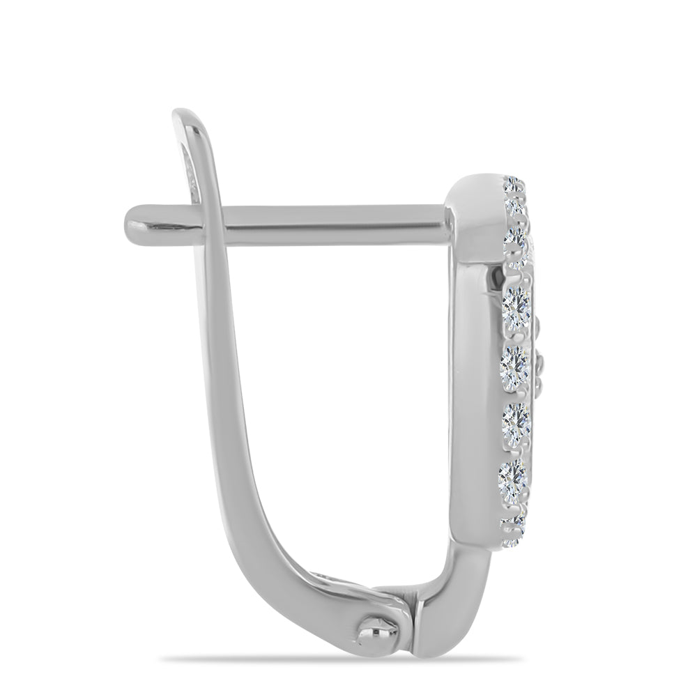 Pendientes de Plata con Alejandrita natural y Topacio Blanco 2 