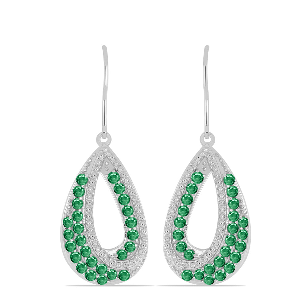 Pendientes de Plata con Alejandrita natural