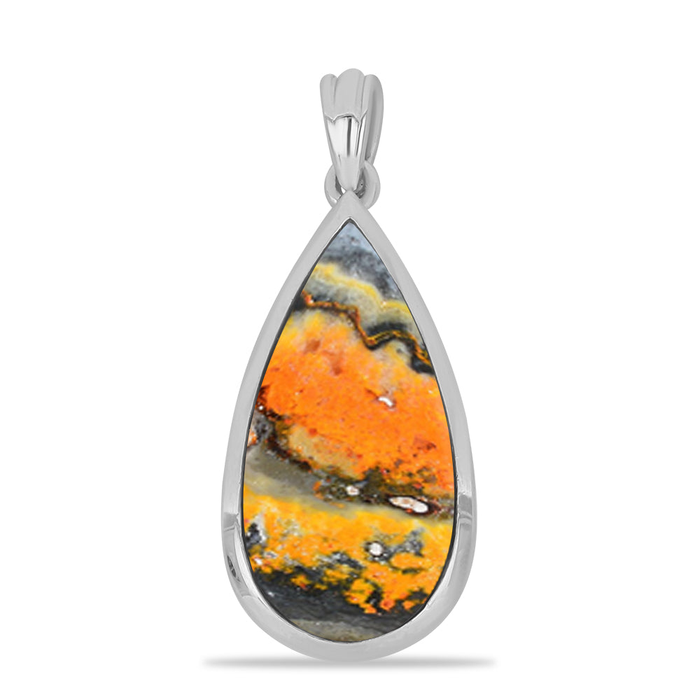 Colgante de Plata con Jasper de Bumble Bee 1 