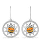Pendientes de Plata con Jasper de Bumble Bee