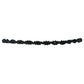 Pulsera de Plata Bañada en Oro con Espinela Negra