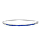 Brazalete de Plata con Zafiro Azul Australiano
