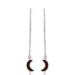 Pendientes de Plata con Granate Barton