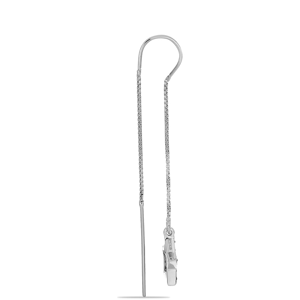 Pendientes de Plata con Granate Barton 4 