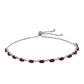 Pulsera de Plata con Granate Barton
