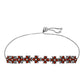 Pulsera de Plata con Granate Barton
