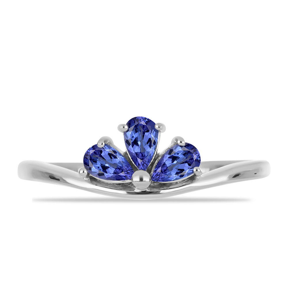Anillo de Plata con Tanzanita