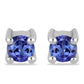 Pendientes de Plata con Tanzanita