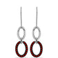 Pendientes de Plata con Granate Barton