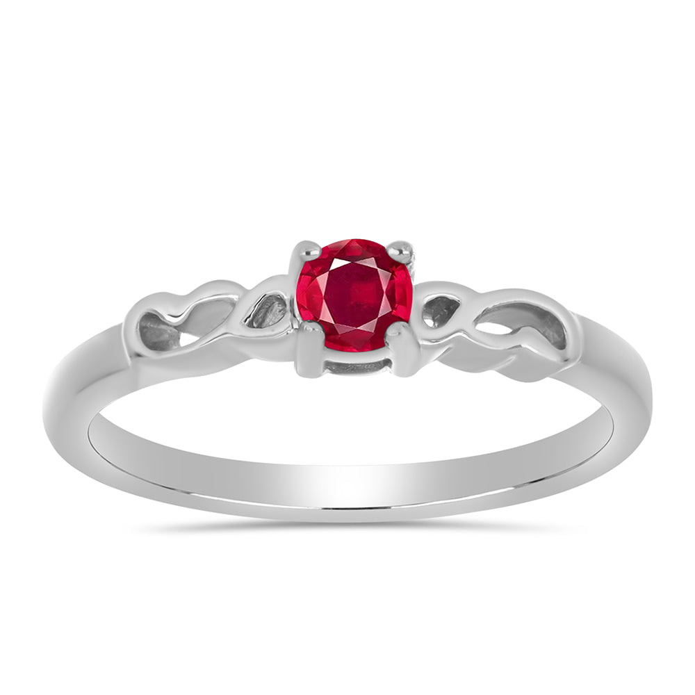 Anillo de Plata con Rubí de Madagascar 1 