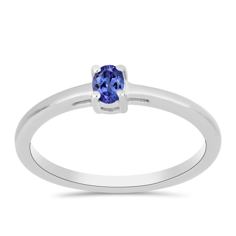 Anillo de Plata con Tanzanita 3 