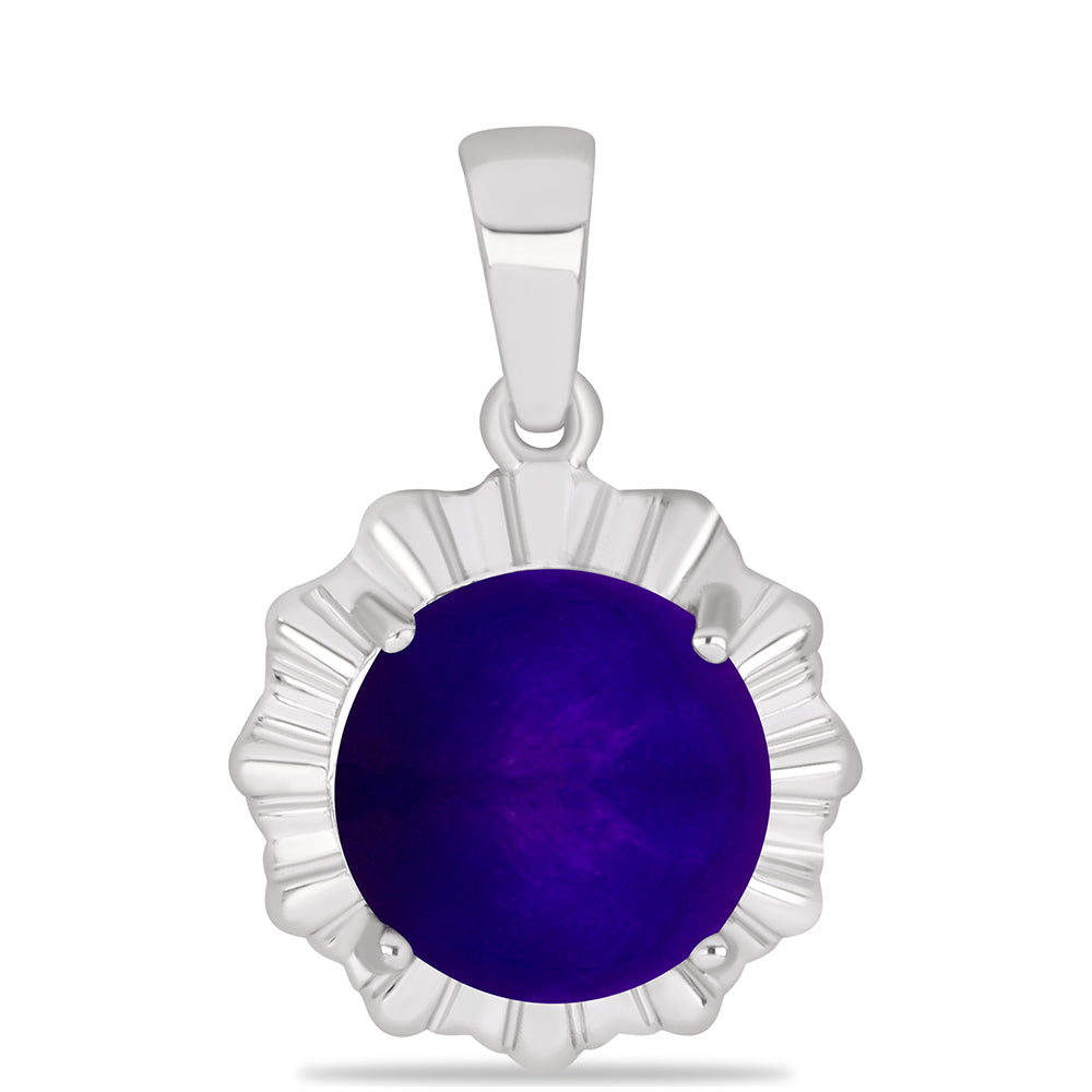 Colgante de Plata con Jade Púrpura 1 