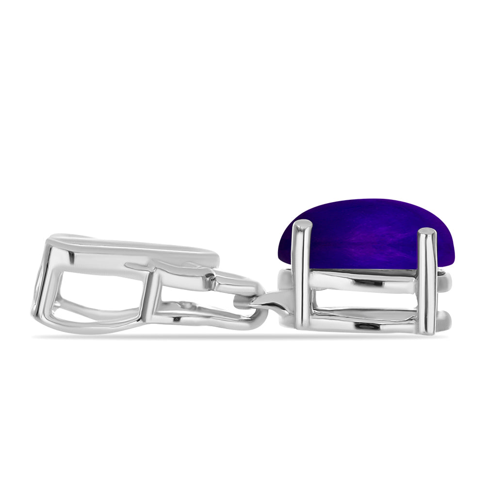 Colgante de Plata con Jade Púrpura