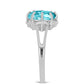 Anillo de Plata con Cuarzo Paraiba