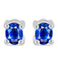 Conjunto de Plata con Rubí de Madagascar y Esmeralda de Brasil ( Pendientes )