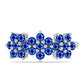 Anillo de Plata con Zafiro Azul Australiano