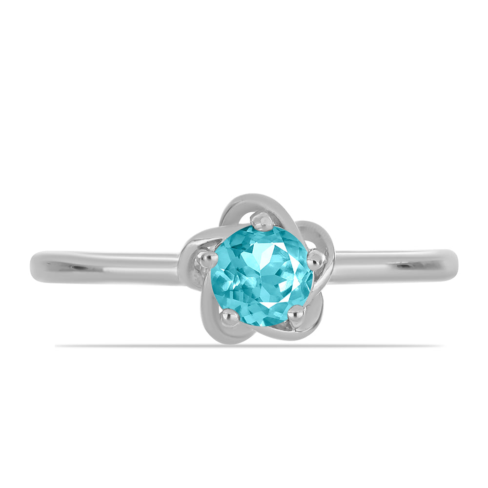 Conjunto de Plata con Cuarzo Paraiba ( Pendientes +Anillo +Colgante )