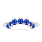 Anillo de Plata con Zafiro Azul Australiano