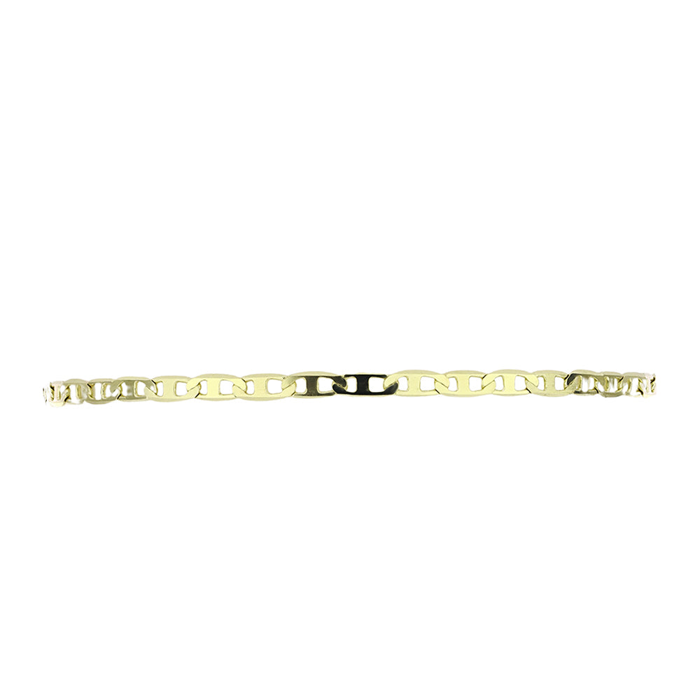 Pulsera de Plata Bañada en Oro 2 
