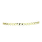 Pulsera de Plata Bañada en Oro