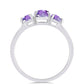 Anillo de Plata con Amatista de Marruecos