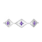 Pulsera de Plata con Amatista de Marruecos