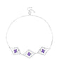 Pulsera de Plata con Amatista de Marruecos
