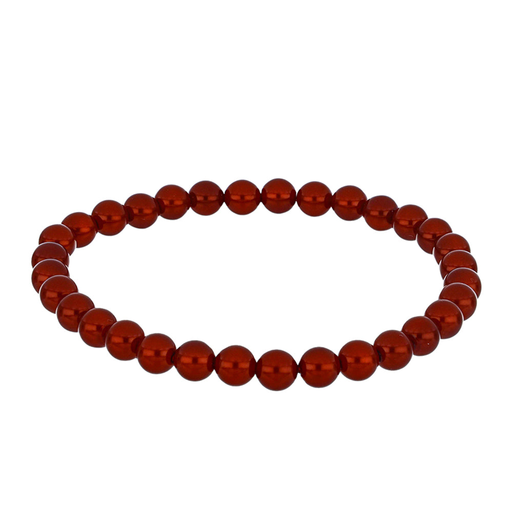 Conjunto Pepita con Perla roja de río ( Collar +Pendientes +Pulsera ) 6 