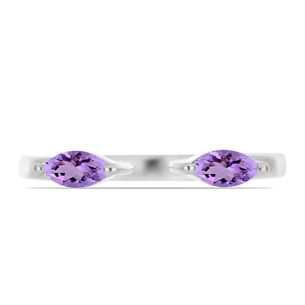 Anillo de Plata con Amatista Rosa de Francia