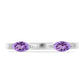 Anillo de Plata con Amatista Rosa de Francia