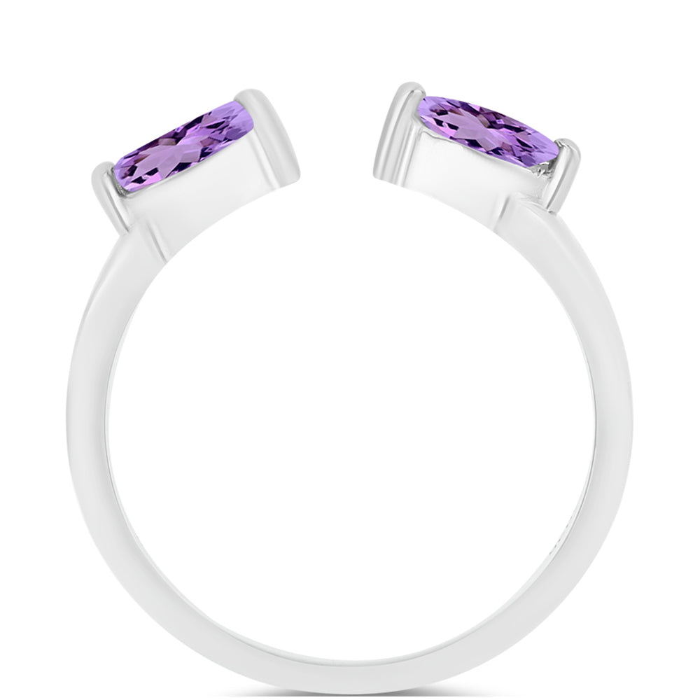 Anillo de Plata con Amatista Rosa de Francia 3 