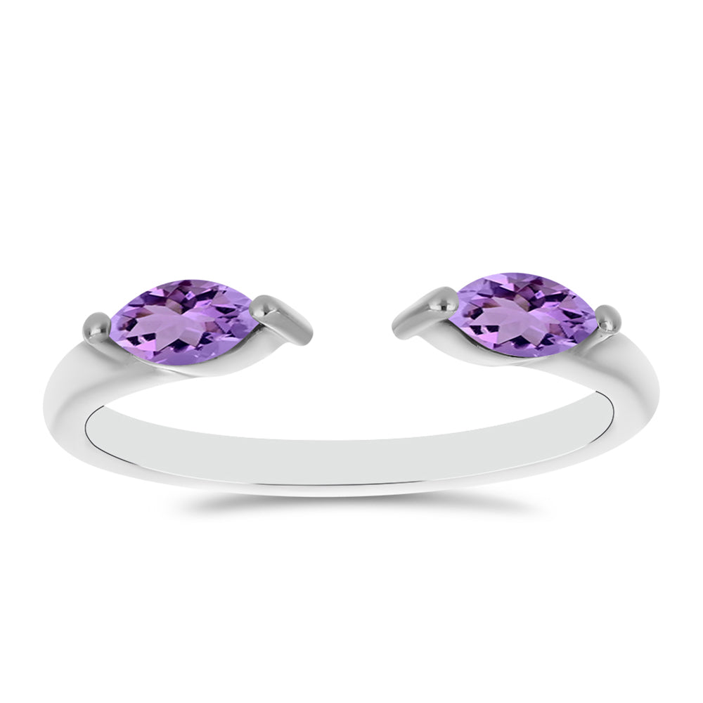 Anillo de Plata con Amatista Rosa de Francia 1 