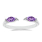 Anillo de Plata con Amatista Rosa de Francia