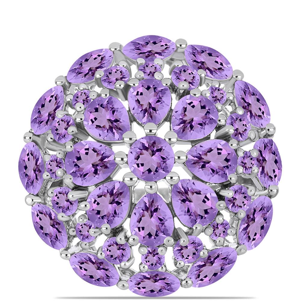 Anillo de Plata con Amatista Rosa de Francia 1 